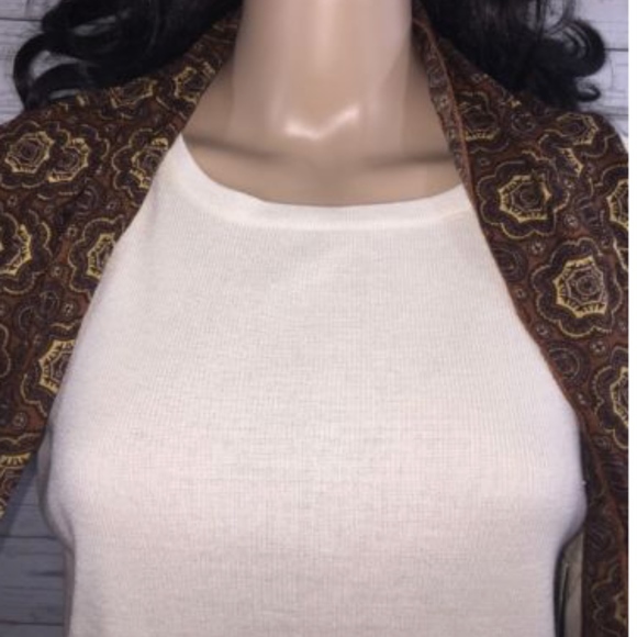 New Sag Harbor Sweater Small With Scarf - Picture 2 of 5